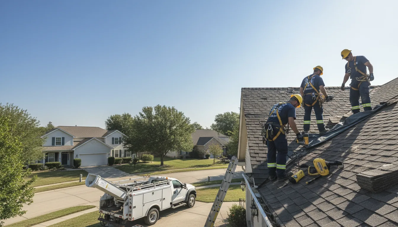 Storm Damage Roof Repair in Hooversville, PA